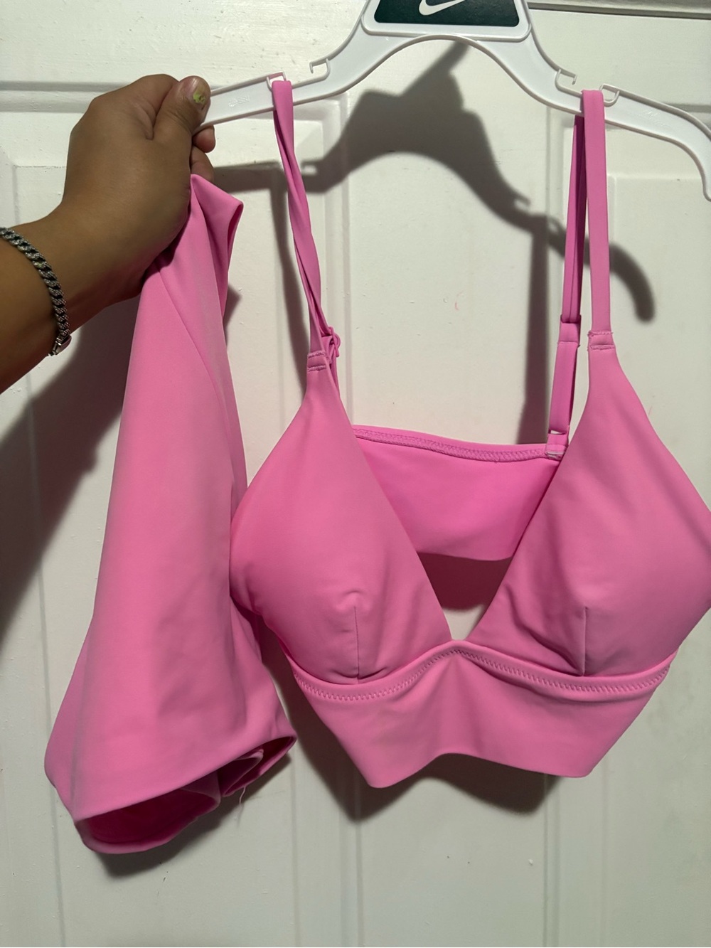 Unbranded Pink Wireless Bralette - Comfortable Support